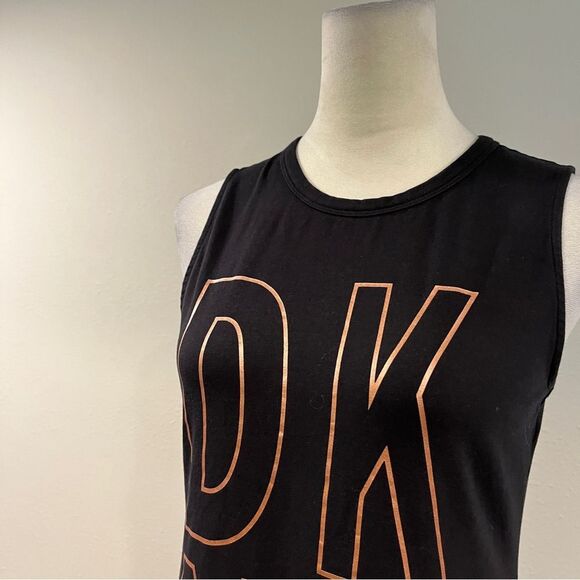 DKNY Black Sleeveless midi Dress size small - Picture 2 of 11